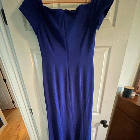 Royal Blue Calvin Klein formal gown - Picture 4 of 7